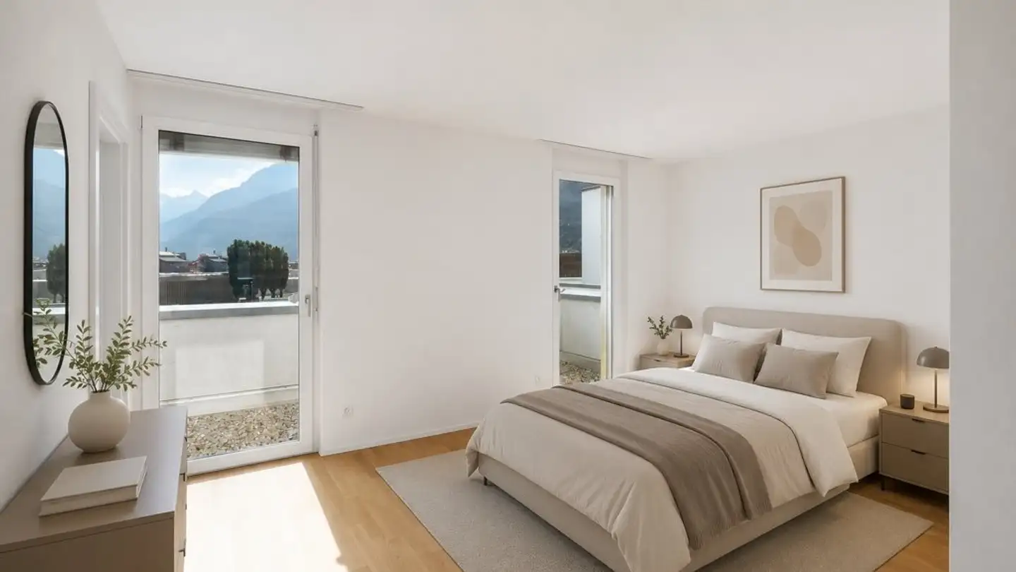 Appartamento in affitto - Mattaweg 13, 3930 Visp - Foto 2