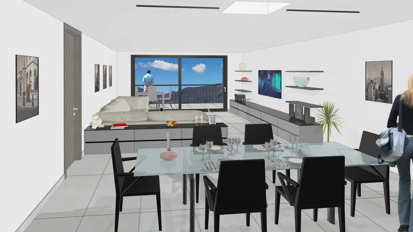 Dachgeschosswohnung kaufen - Via Boschetto 15, 6883 Novazzano