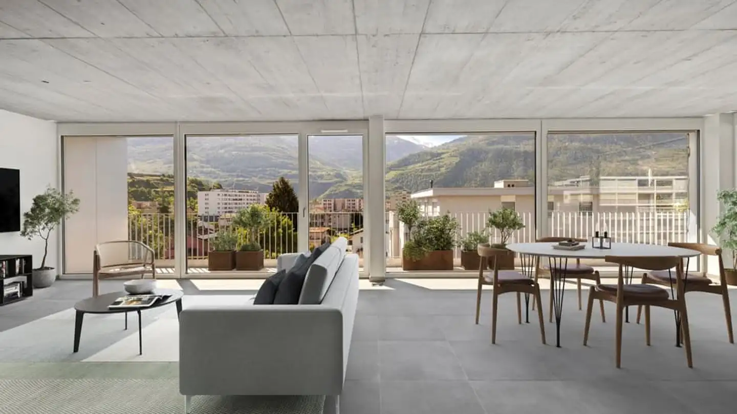 Wohnung kaufen - 1964 Conthey