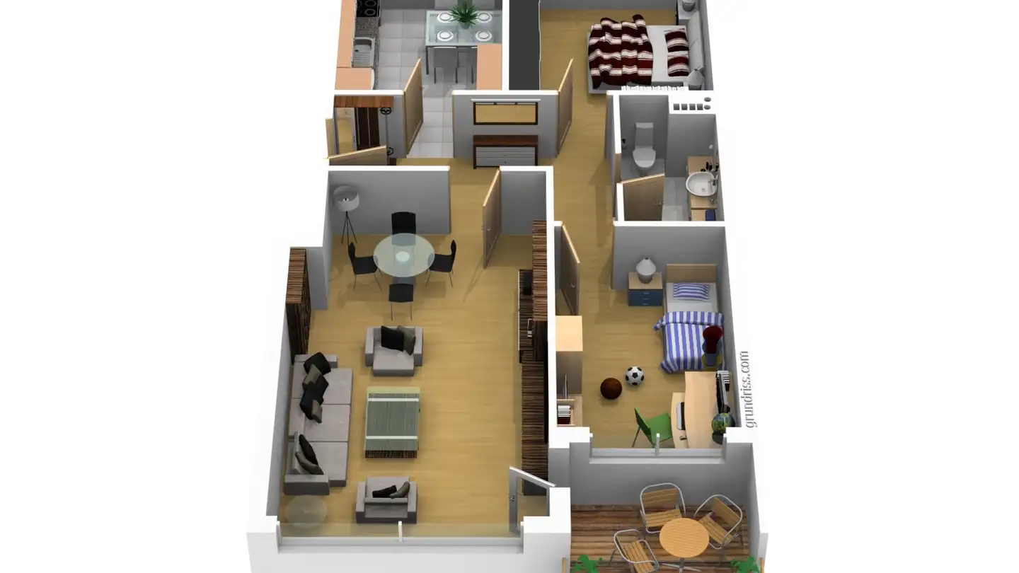 Appartement à louer - Römerstrasse 27, 4512 Bellach - Photo 4