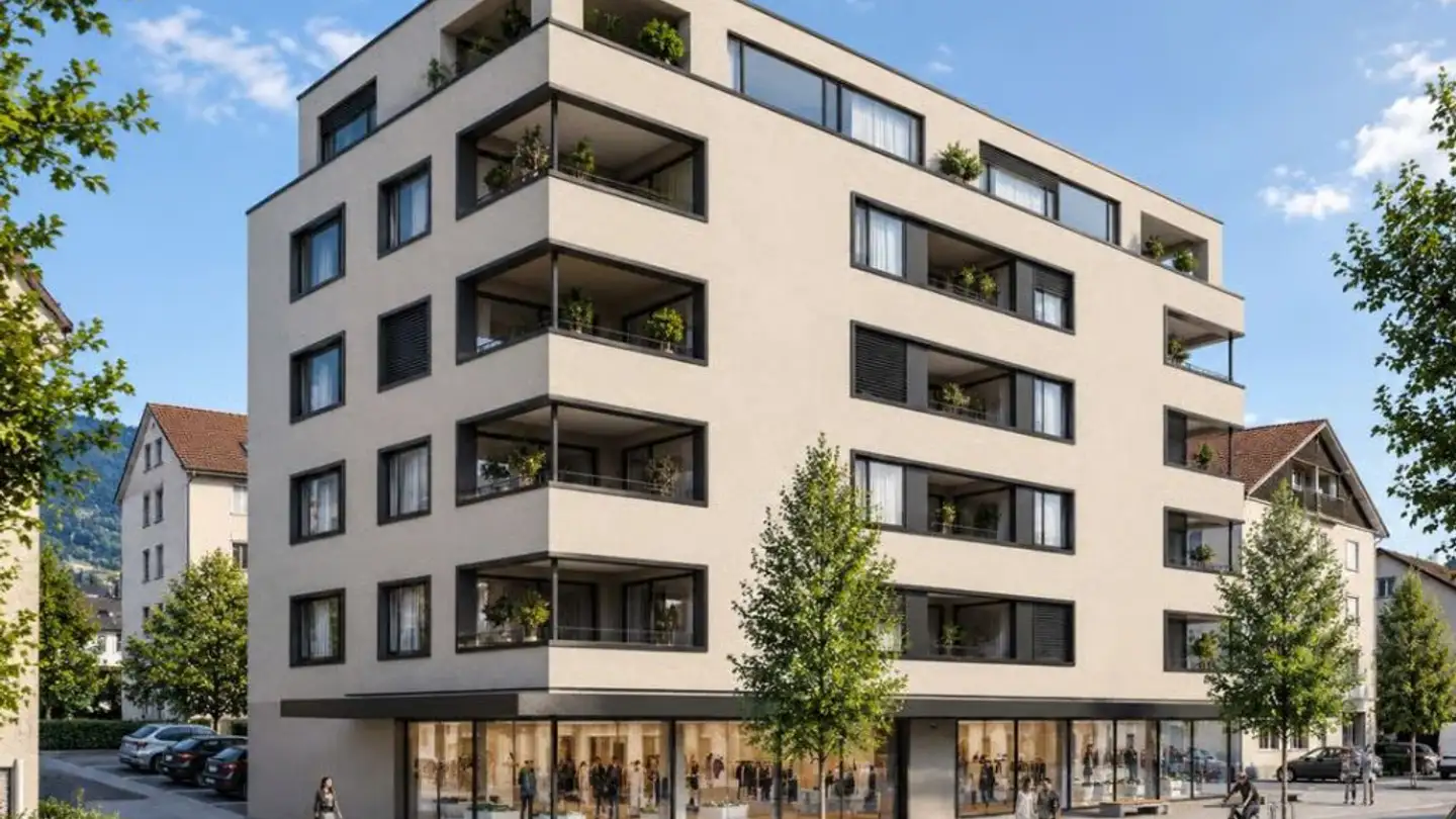 Penthouse mieten - Postplatz 1, 5610 Wohlen AG