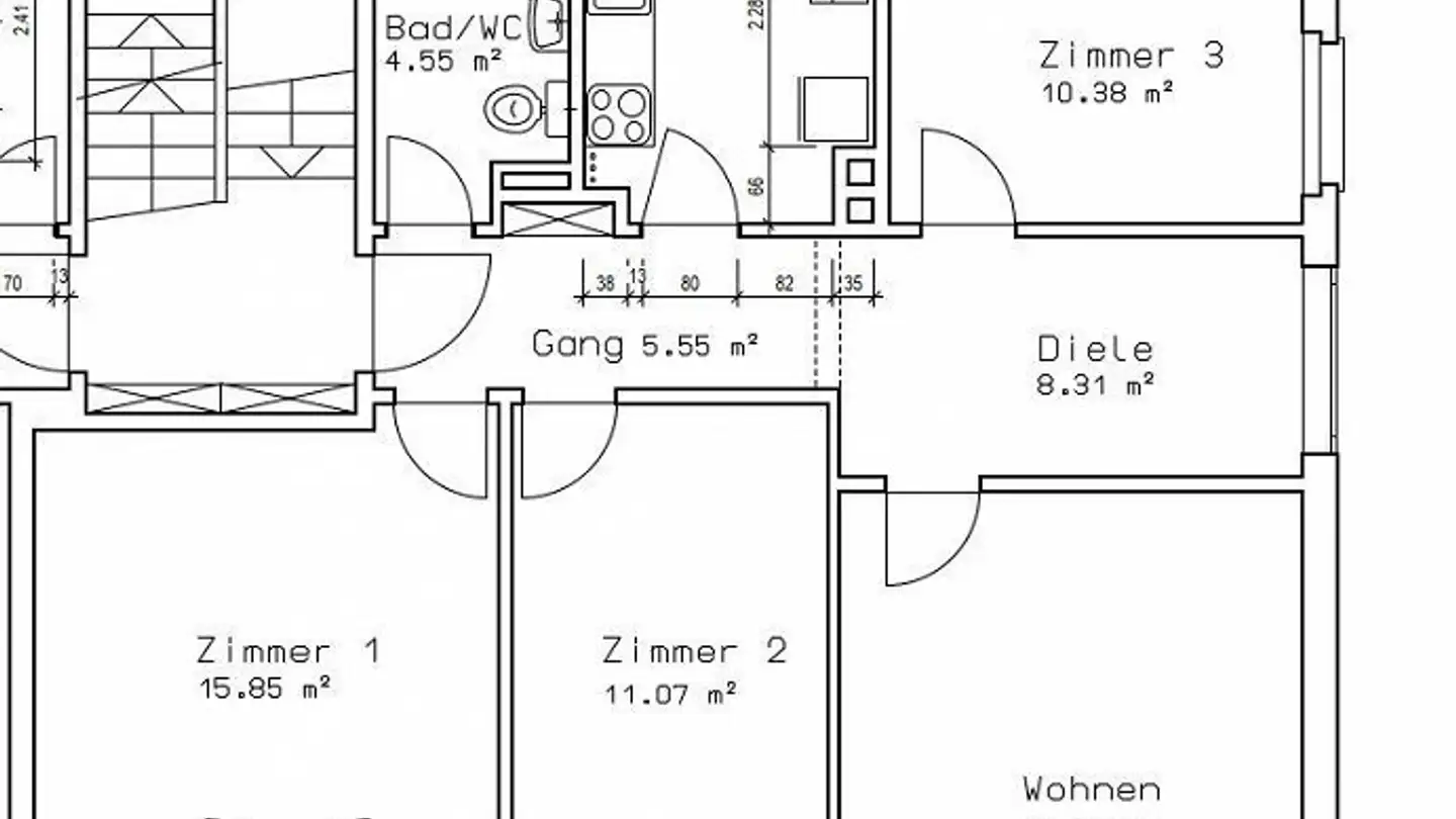 Appartement à louer - Engefluhstrasse 17, 8212 Neuhausen am Rheinfall - Photo 2