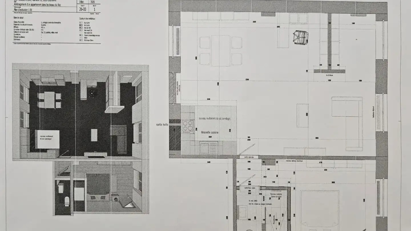 Appartamento in affitto - Rue de la Rauracie 12, 2853 Courfaivre - Foto 4