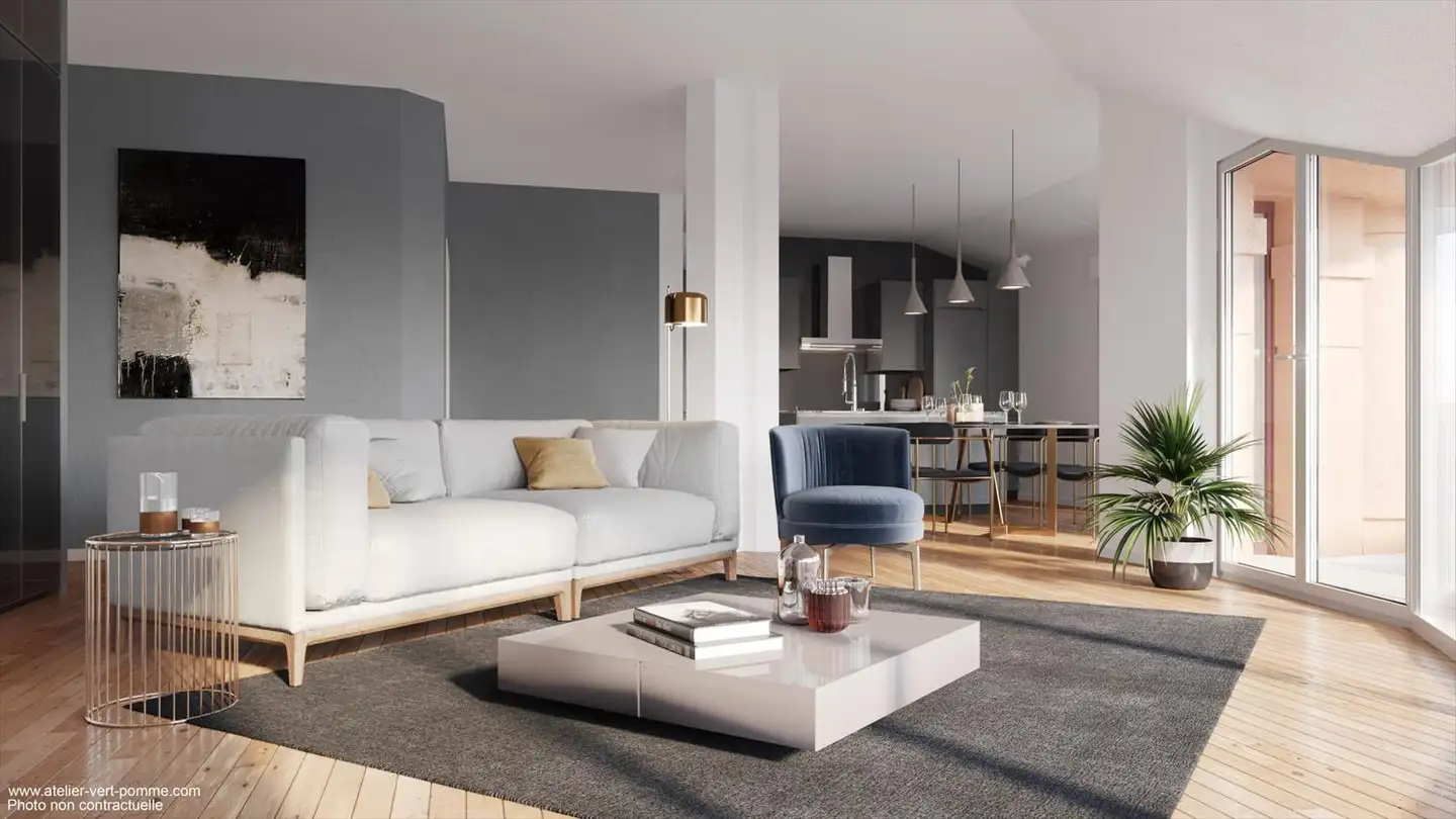 Apartment for rent - Chemin Du Champ-Baron 10, 1209 Genève - Photo 3