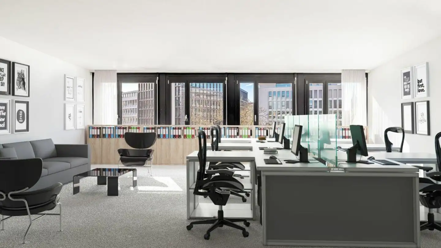 Bürofläche mieten - Picassoplatz 4, 4052 Basel