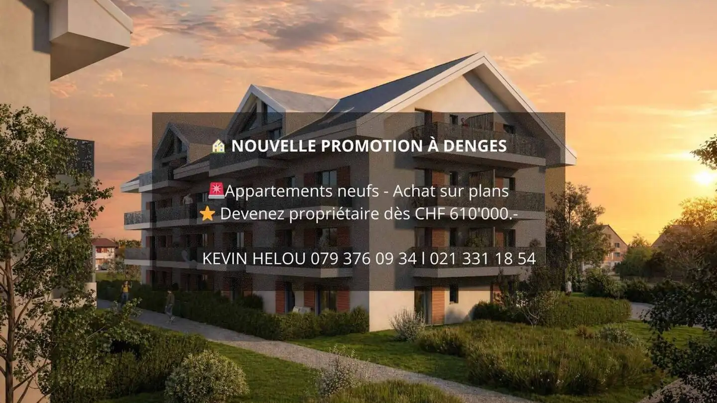 Apartment for sale - 1026 Denges