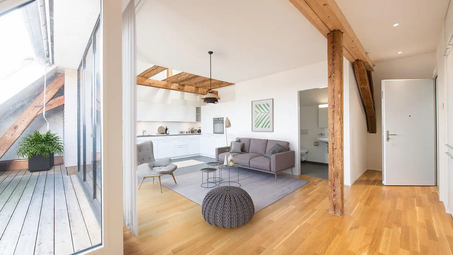 Apartment for rent - Rothüsliweg 12, 8200 Schaffhausen - Photo 2