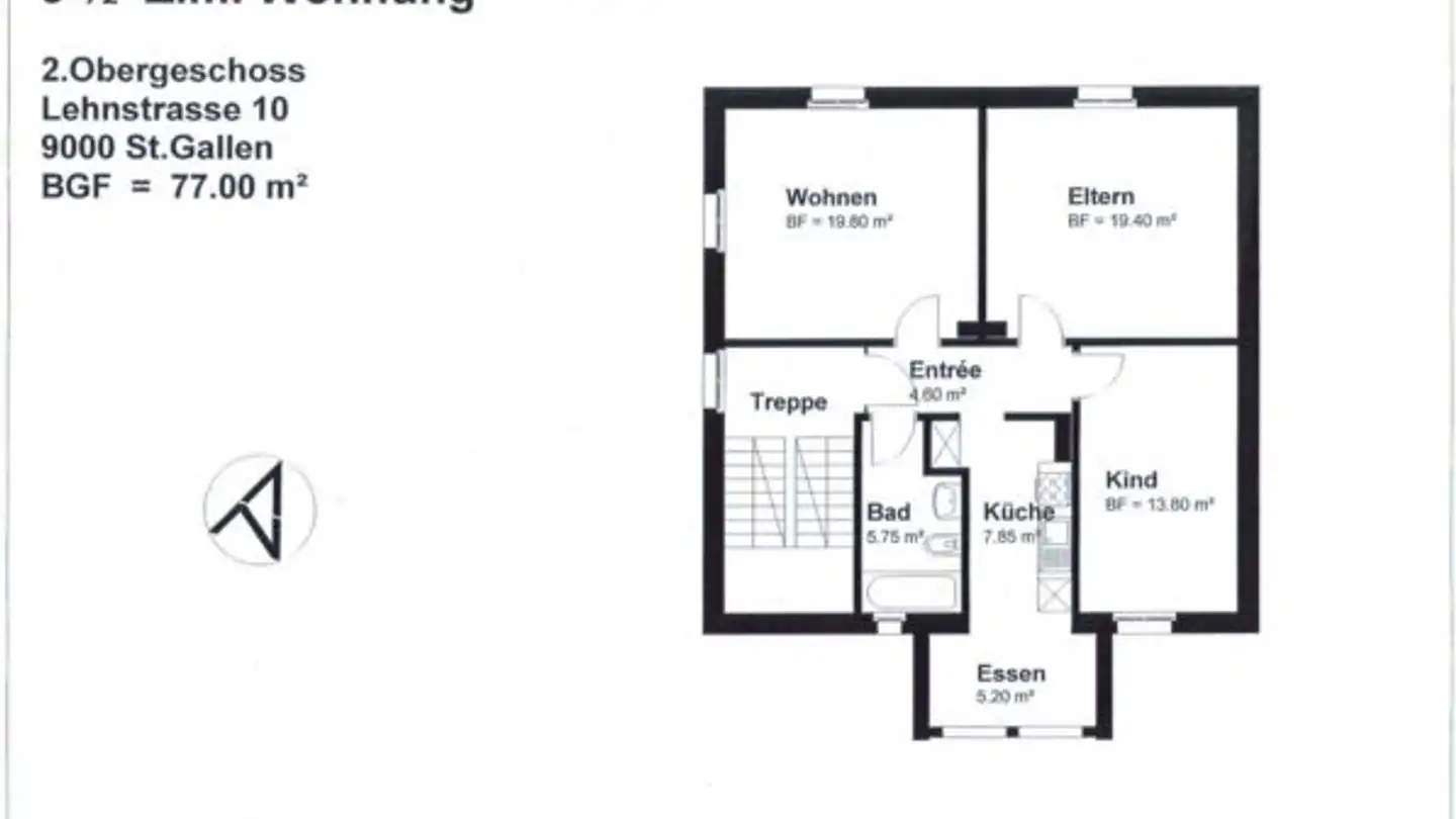 Apartment for rent - Lehnstrasse 10, 9014 St. Gallen - Photo 2