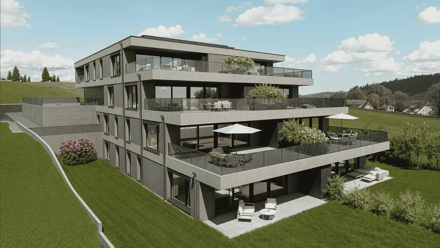 Appartamento a gradini in vendita - Rue De Biaufond 32, 2300 La Chaux-de-Fonds - Foto 2