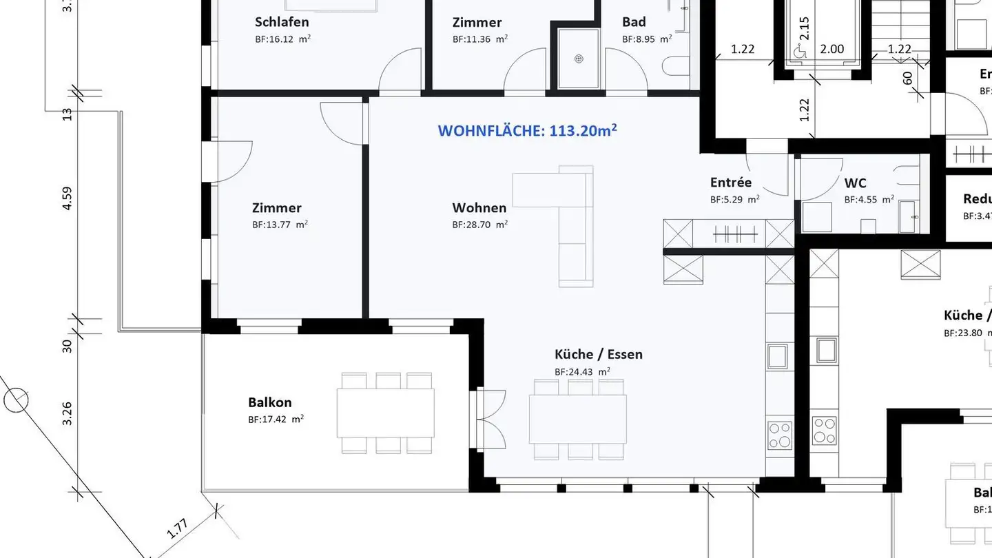 Wohnung mieten - Linden 92, 3619 Eriz - Foto 2