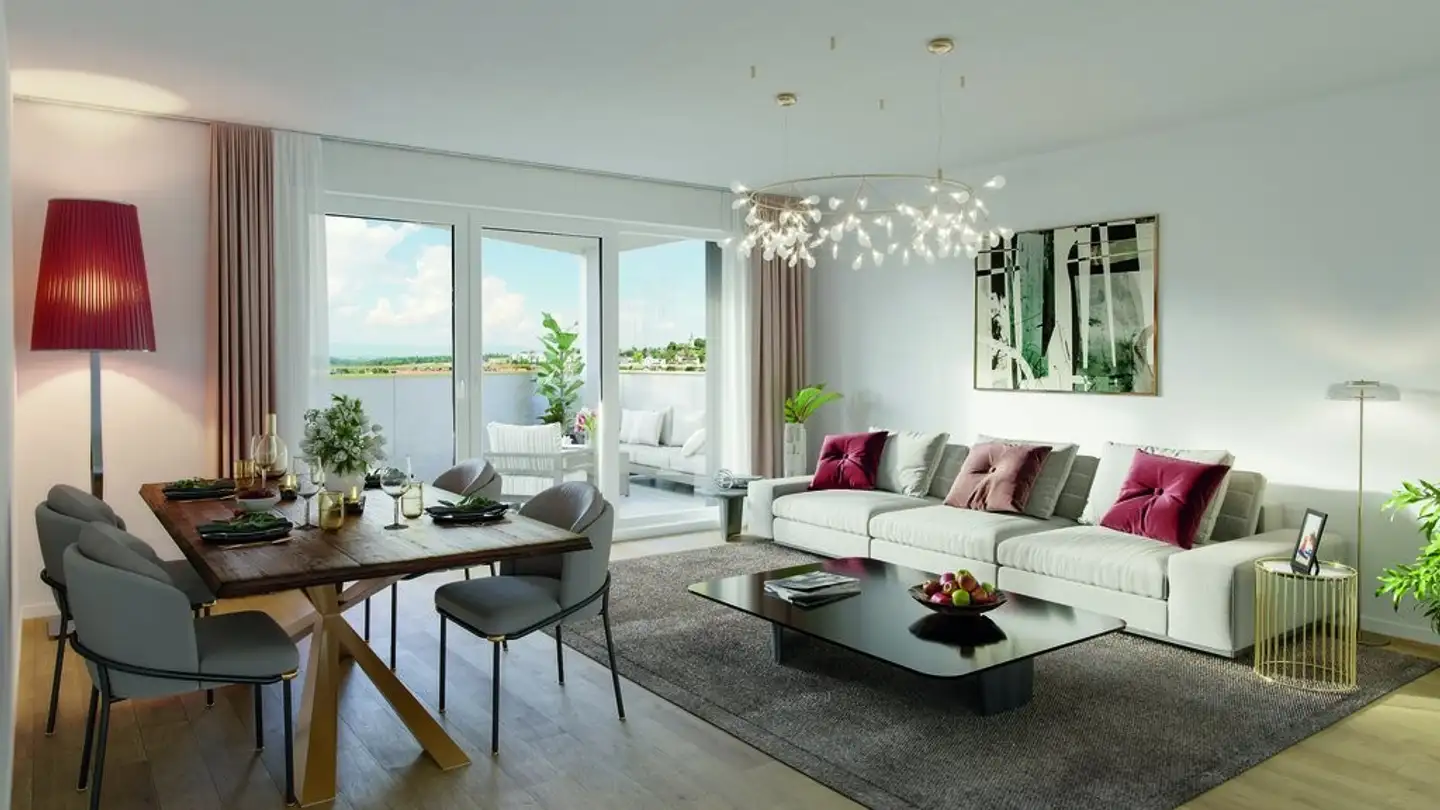 Wohnung mieten - Route D'eguechaudens 12, 1030 Bussigny - Foto 3