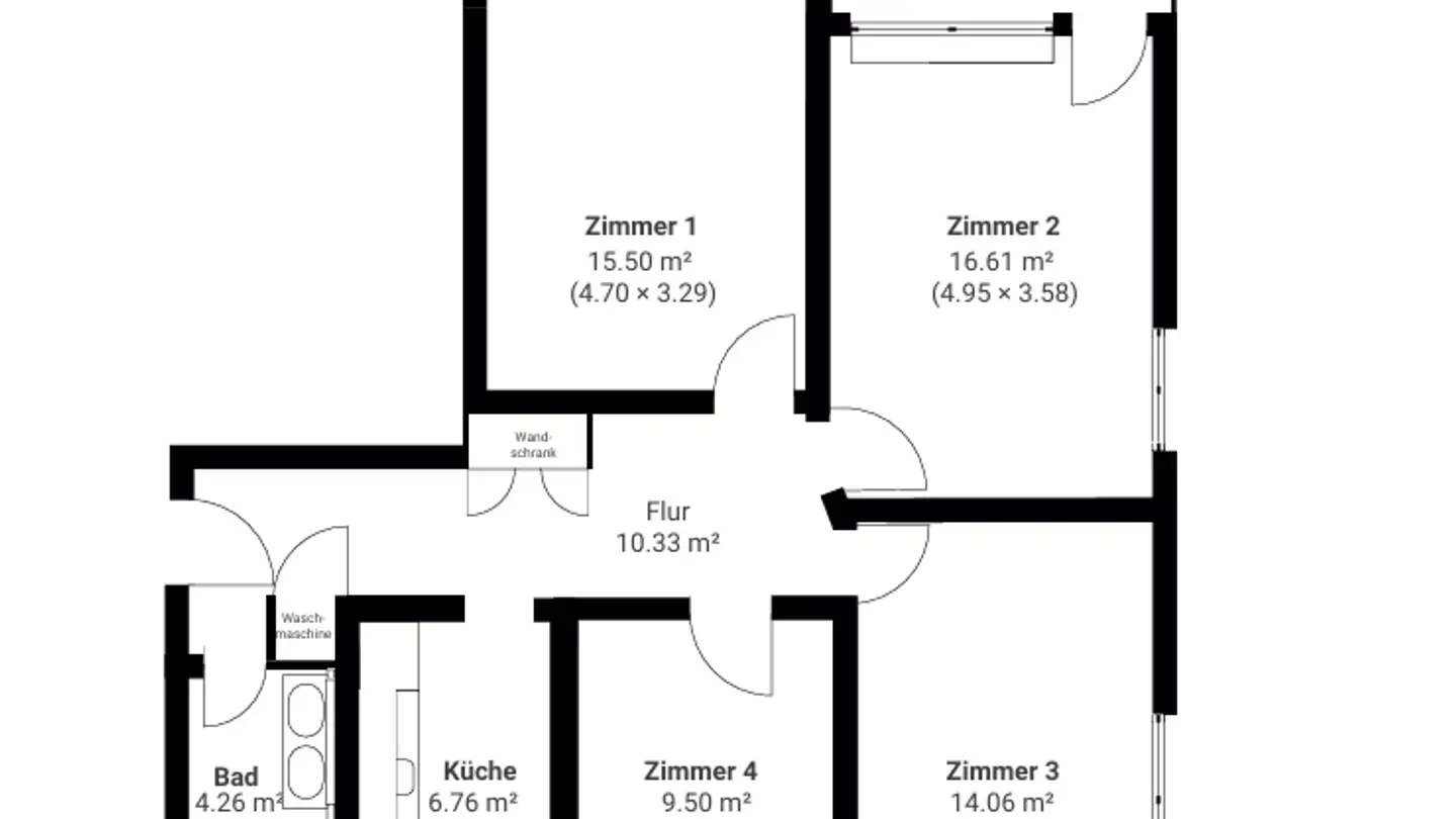 Single room for rent - 8051 Zürich - Photo 4
