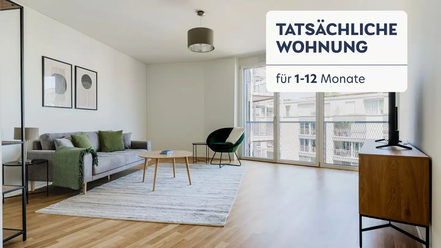 Furnished apartment for rent - Austrasse 52, 8045 Zürich