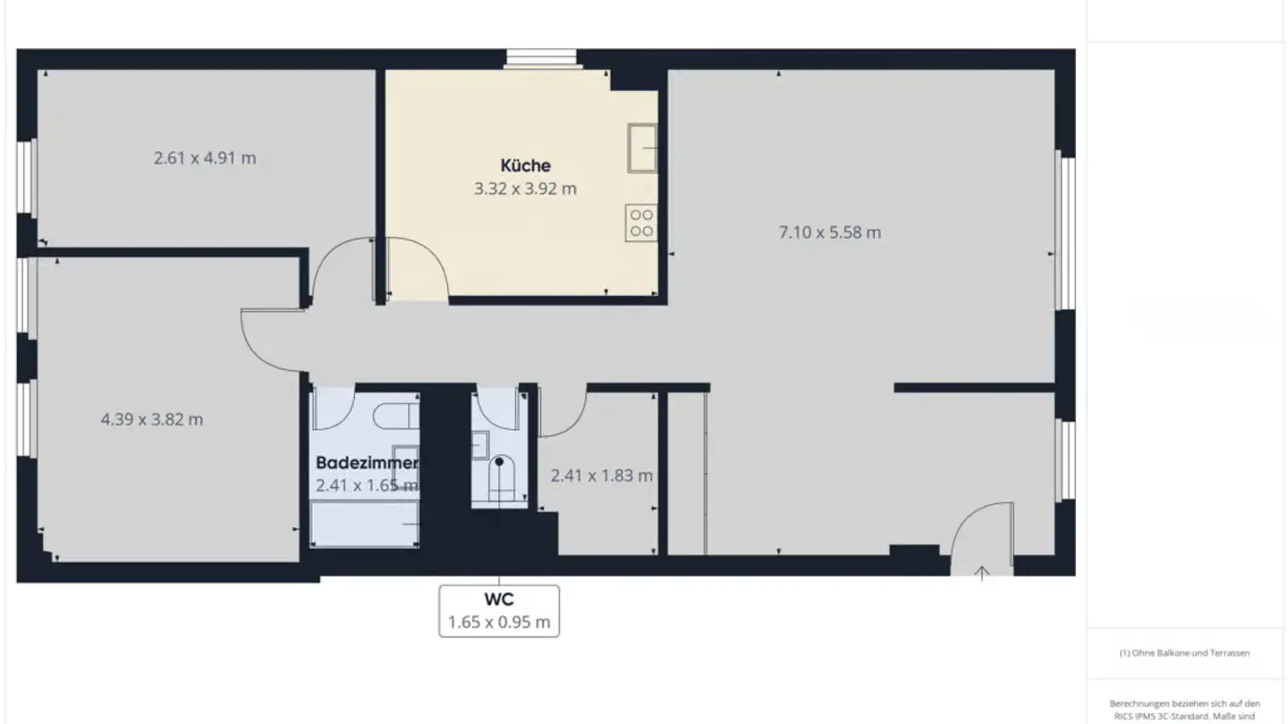 Apartment for rent - Place De La Riponne 4, 1005 Lausanne - Photo 2