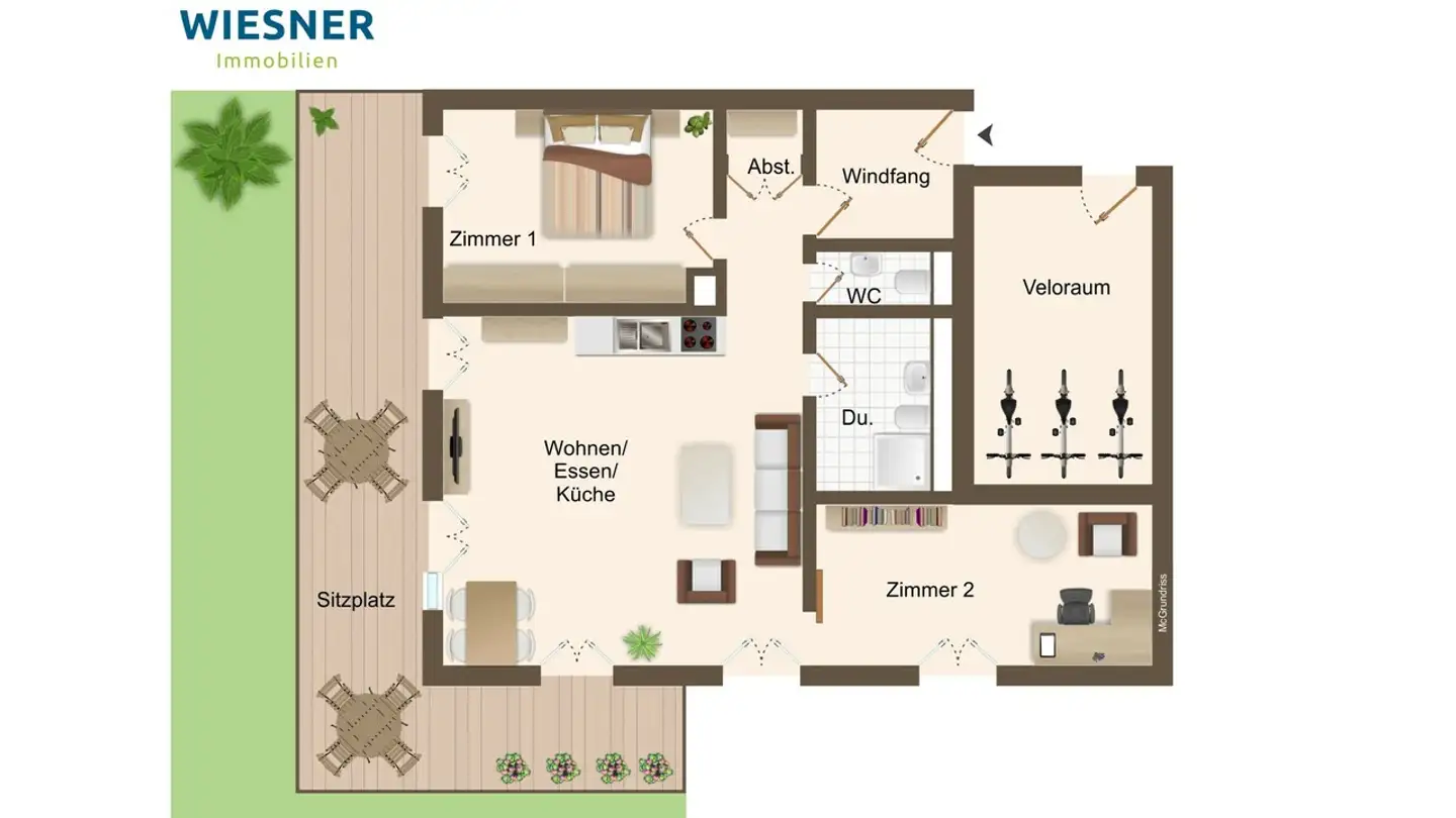 Appartement à louer - Rosenweg, 4303 Kaiseraugst - Photo 2