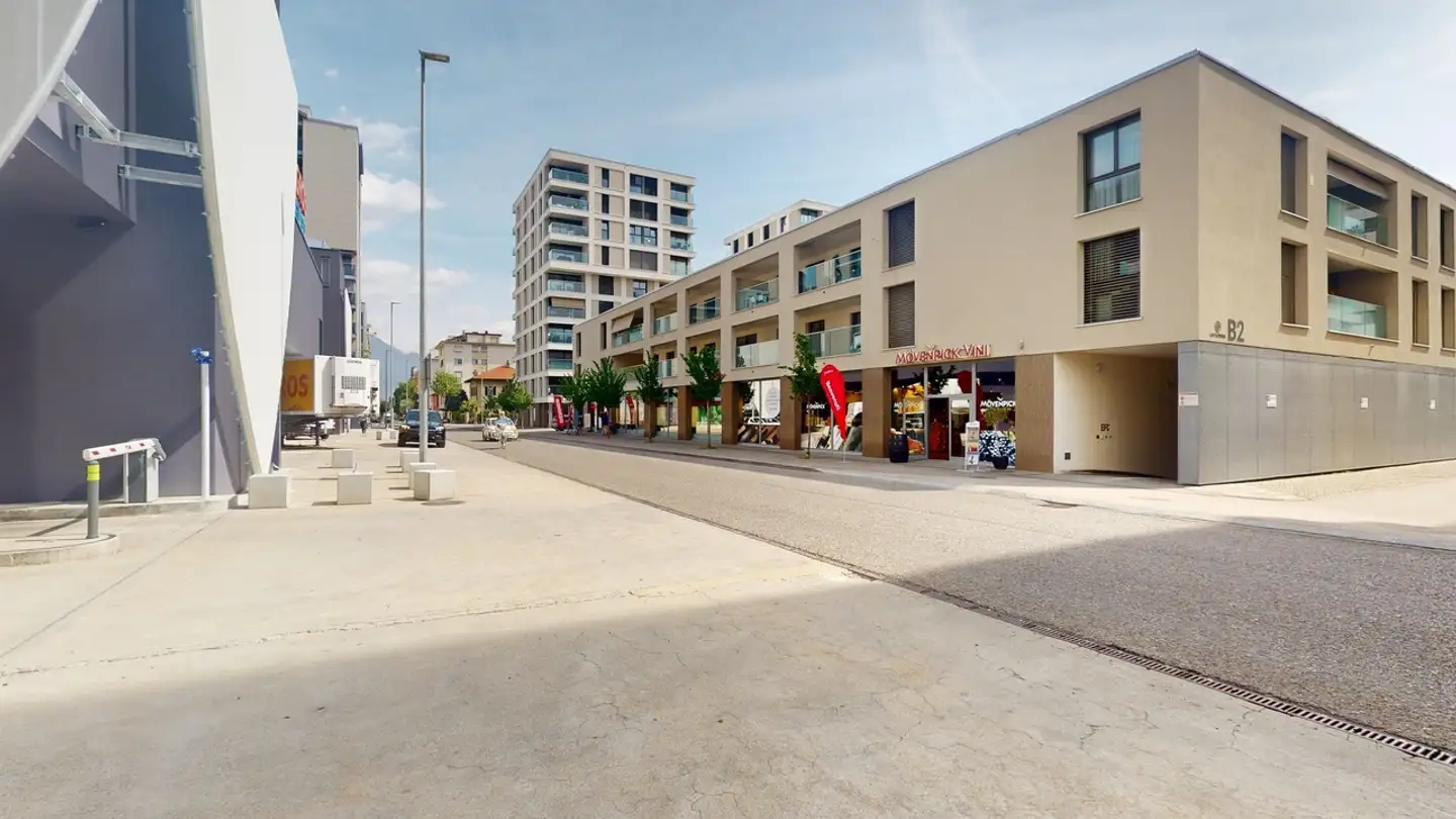Place de parking souterraine à louer - Via Francesco Ballerini 15b, 6600 Locarno