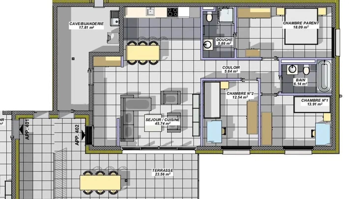 Apartment for sale - 1991 Salins - Photo 2