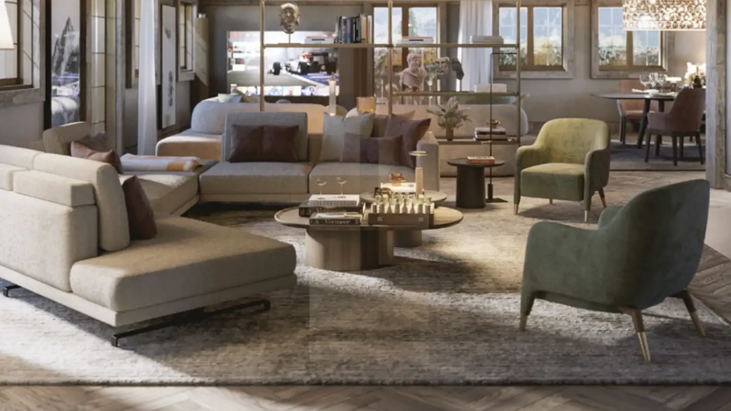 Appartamento a gradini in vendita - 3780 Gstaad - Foto 3