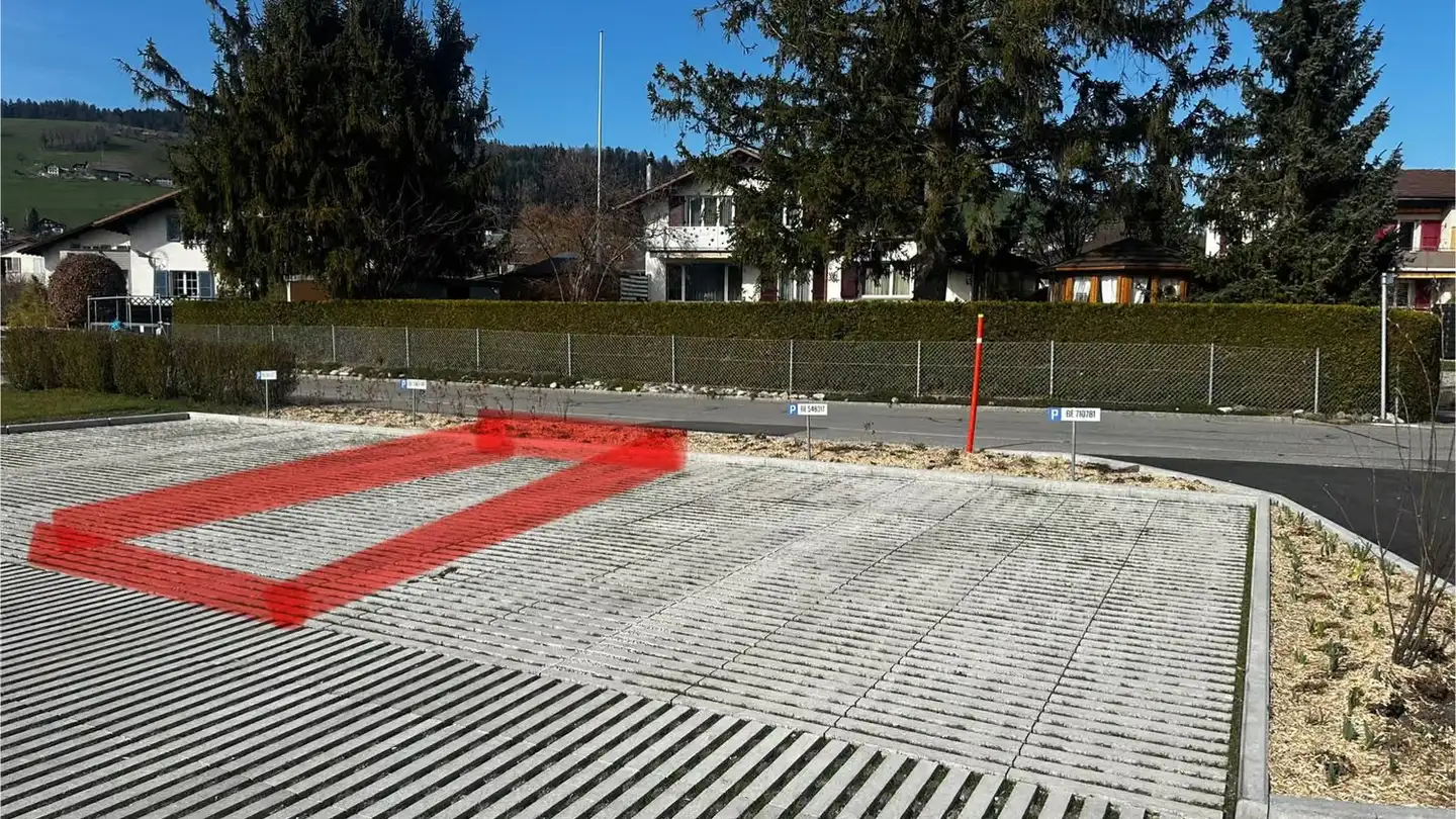 Outdoor parking space for rent - Stockhornstrasse 14, 3510 Konolfingen