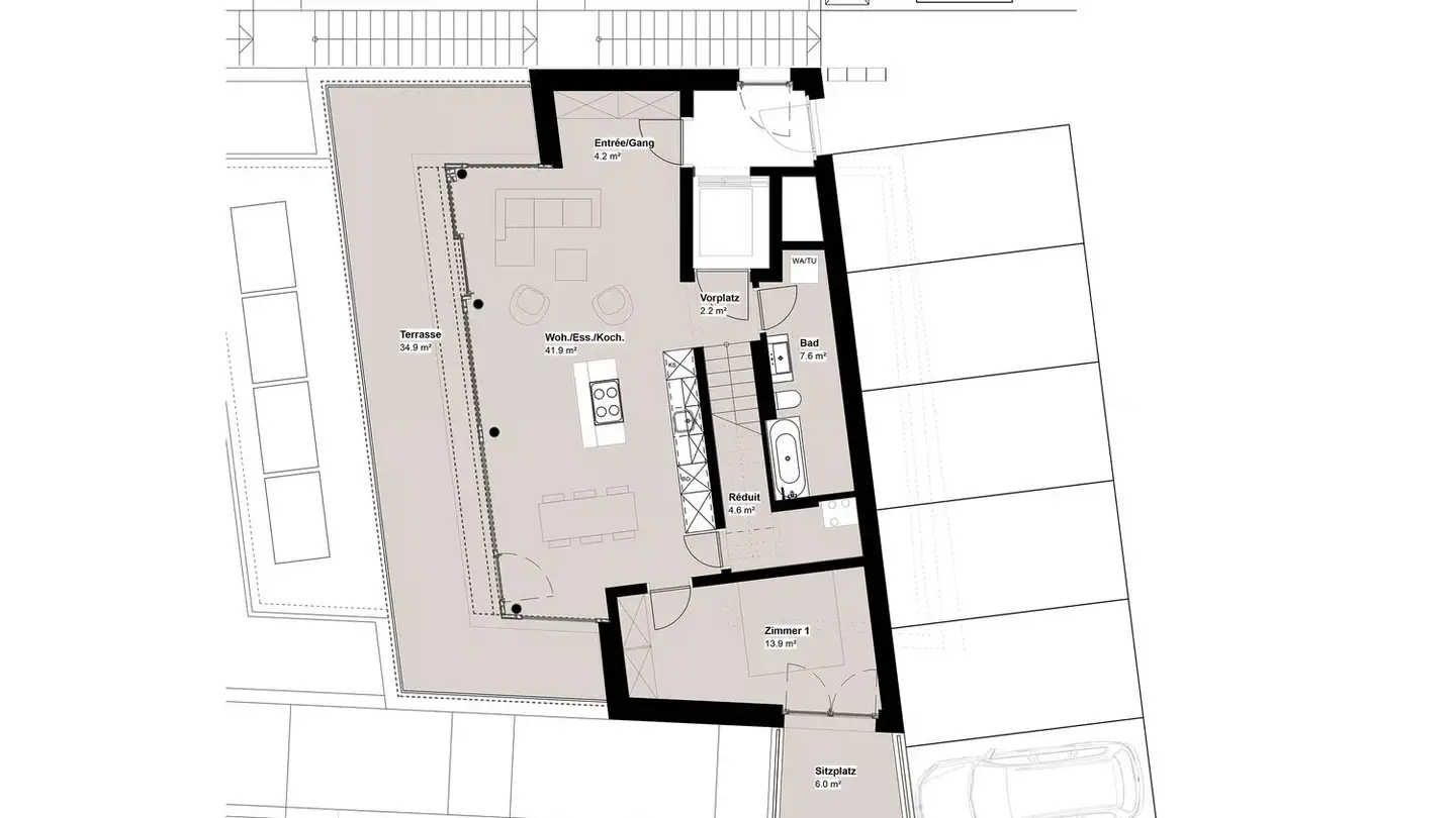 Duplex in affitto - Bruderholzrain 44, 4102 Binningen - Foto 4