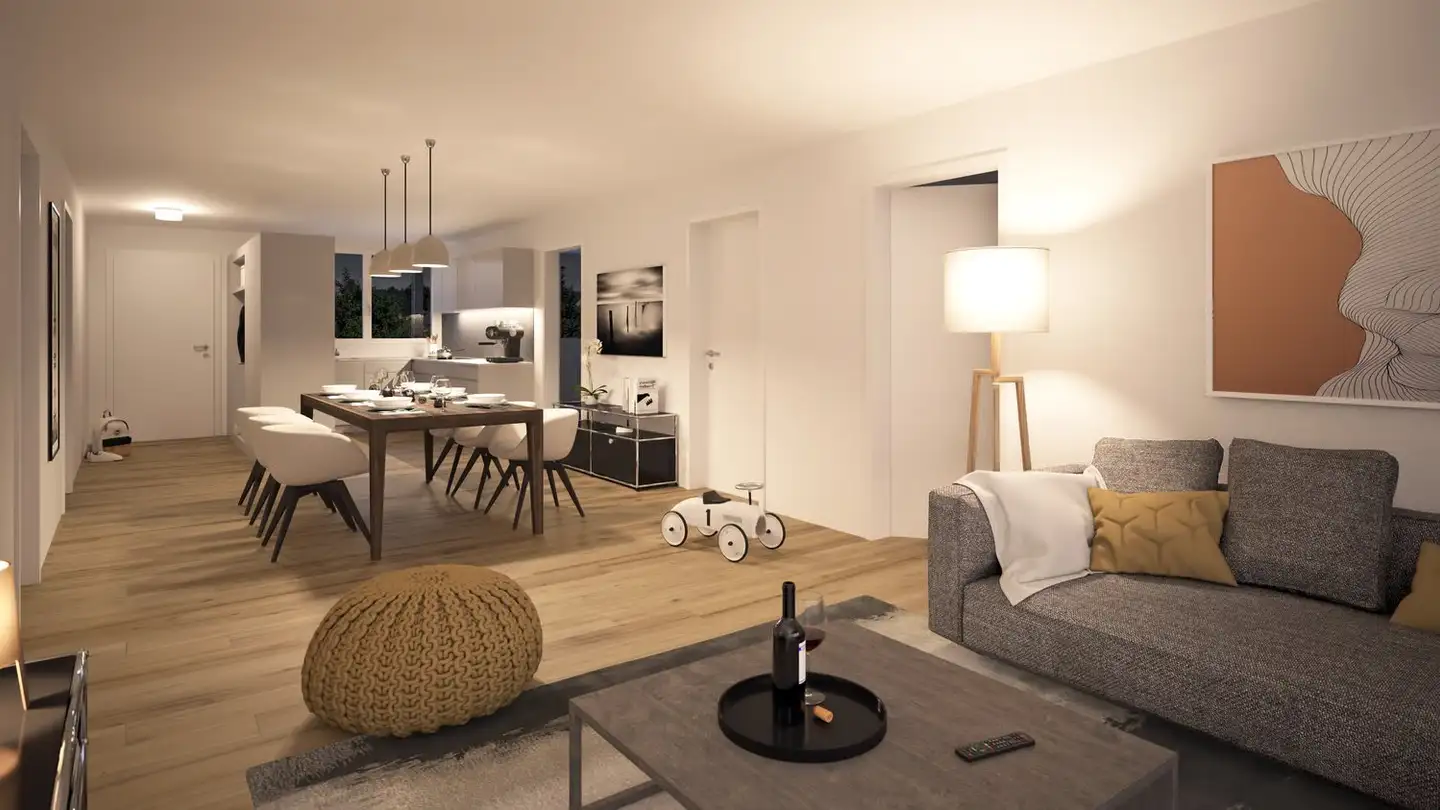 Appartement à louer - Bachstrasse 16b, 4562 Biberist - Photo 2