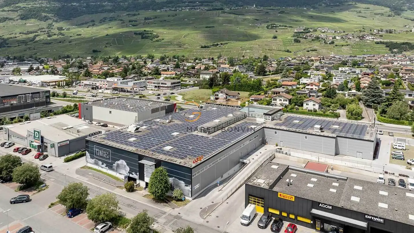 Terreno edificabile commerciale in affitto - 1964 Conthey