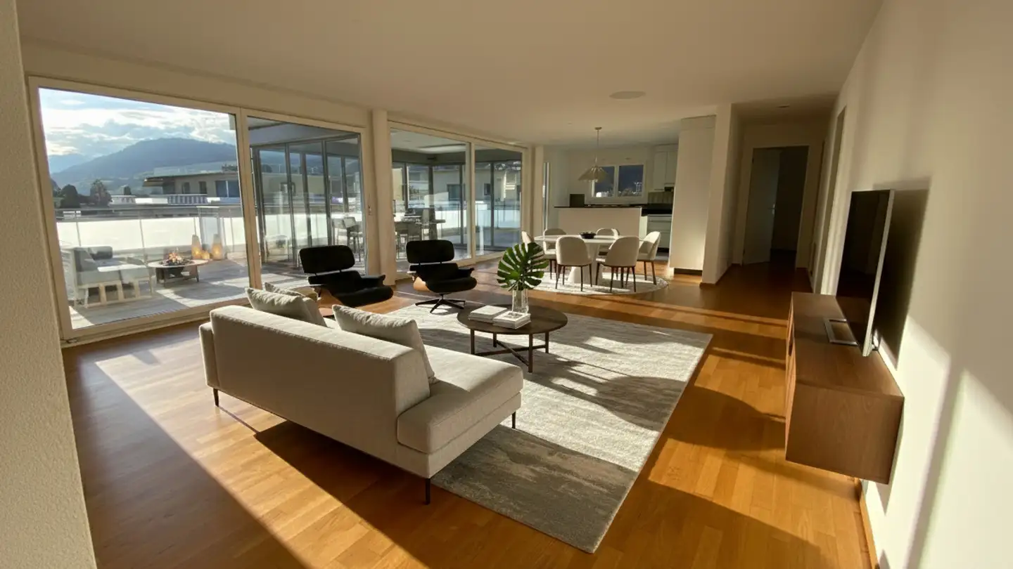 Dachgeschosswohnung mieten - Enetriederstrasse, 6060 Sarnen - Foto 2