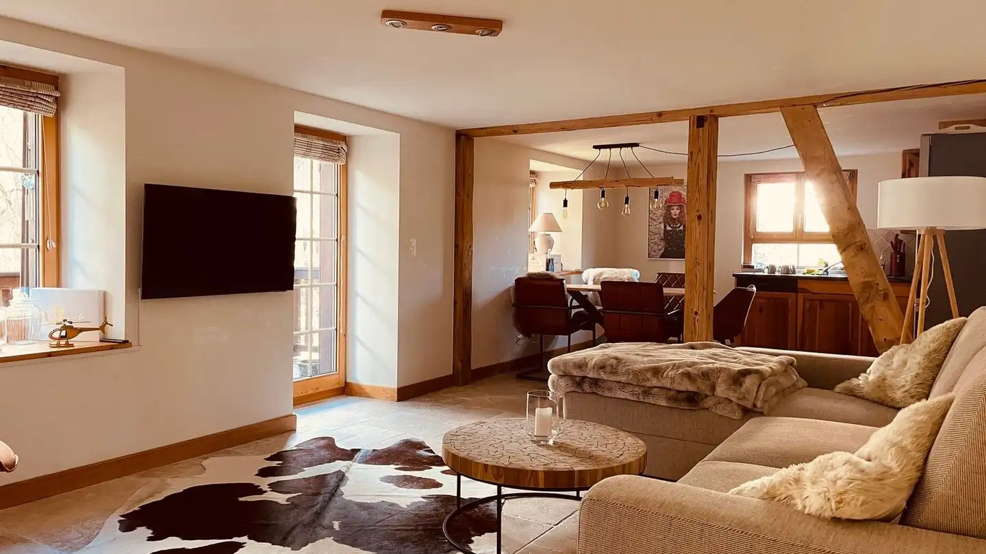 Furnished apartment for rent - Route De La Dent 12, 1660 Château-d'Oex - Photo 3