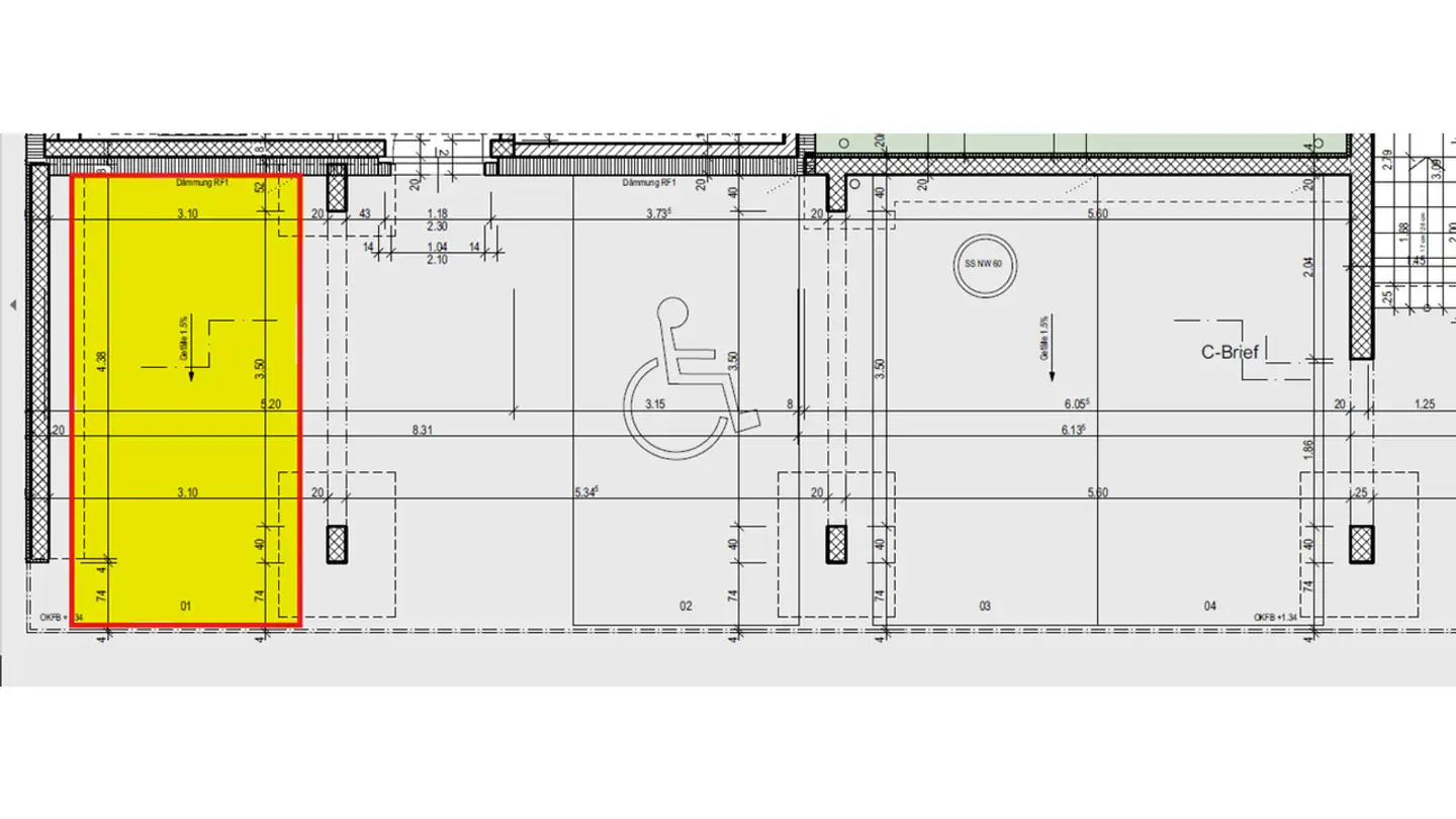 Place de parking intérieure à vendre - Parallelweg 3, 4452 Itingen - Photo 2