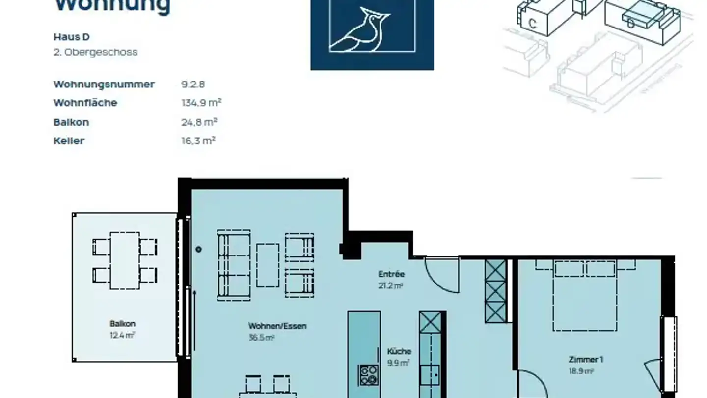 Appartamento in affitto - Wiesenweg 17, 3360 Herzogenbuchsee - Foto 2