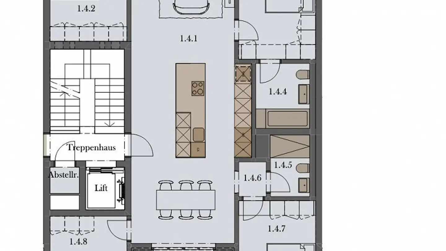 Appartement à louer - Rheinfelsstrasse 100, 7000 Chur - Photo 2