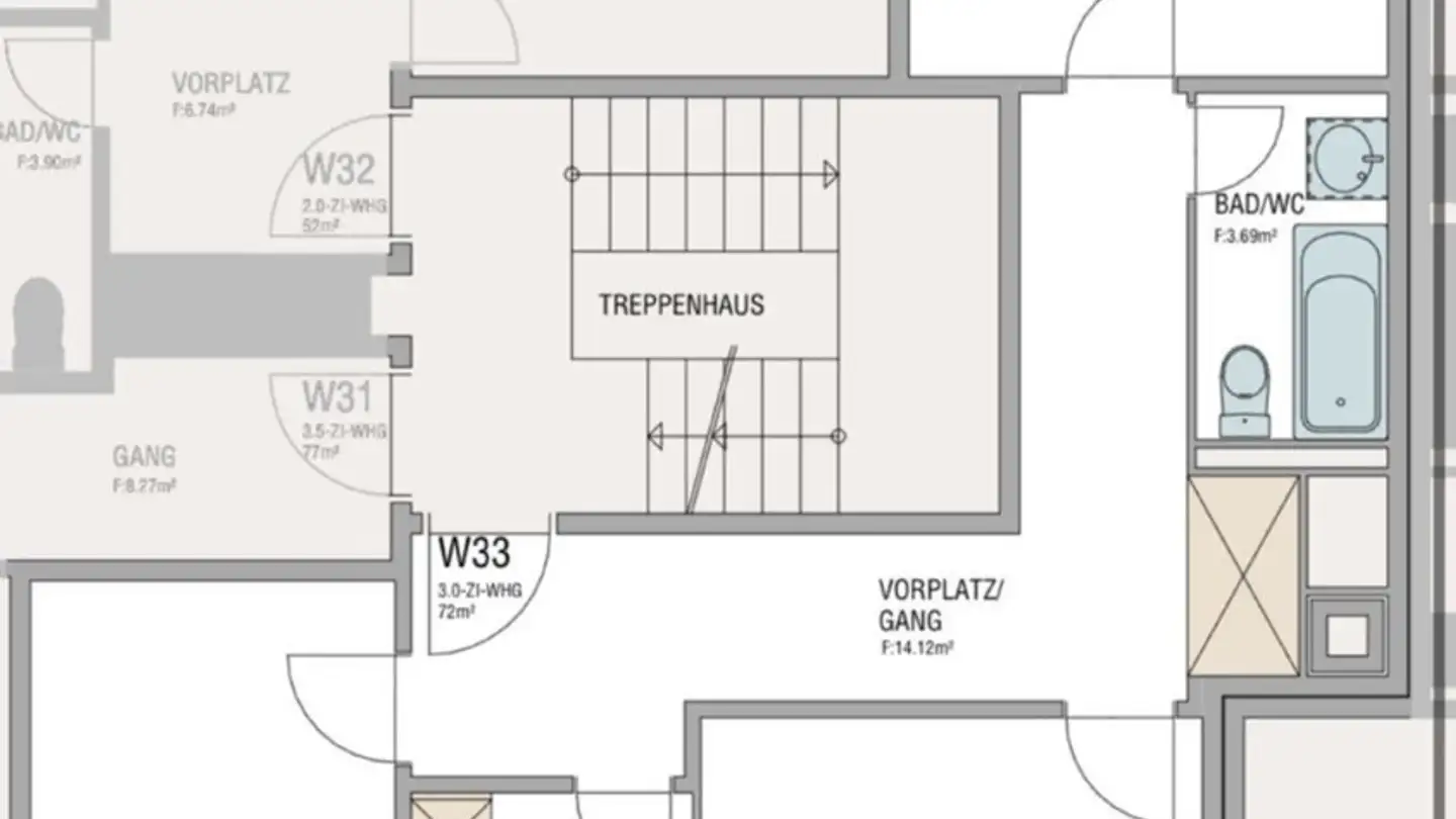 Appartement à louer - Birkenstrasse 1, 4123 Allschwil - Photo 2