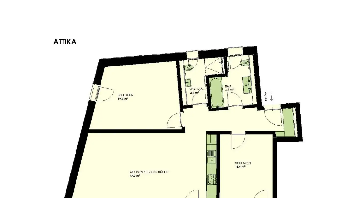 Wohnung mieten - Grünweg 12, 2543 Lengnau BE - Foto 3