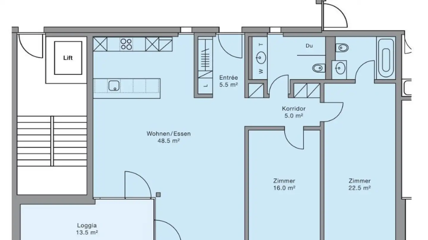 Wohnung mieten - 8046 Zürich - Foto 2