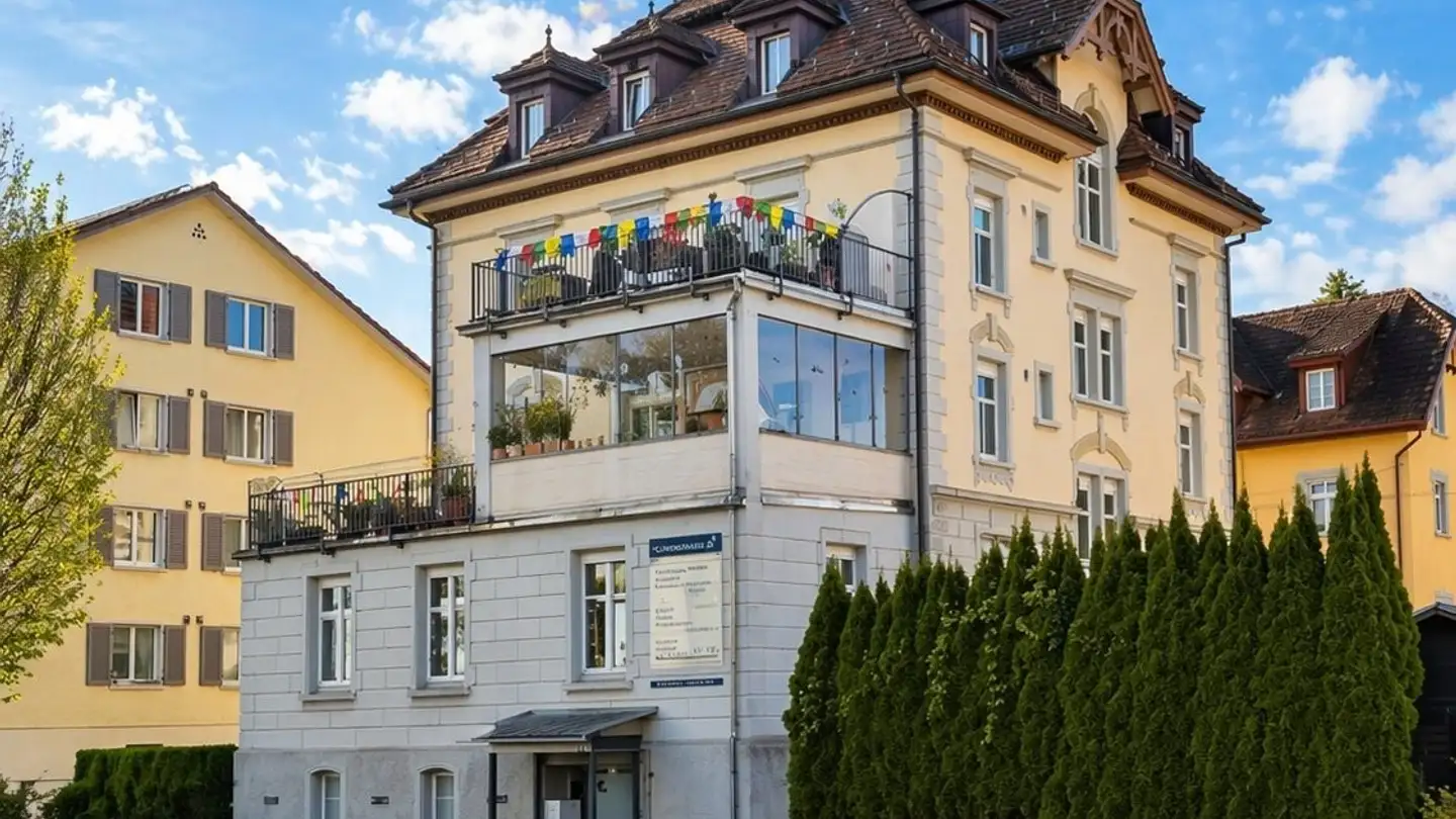 Dachgeschosswohnung mieten - Haggenstrasse 3, 9014 St. Gallen