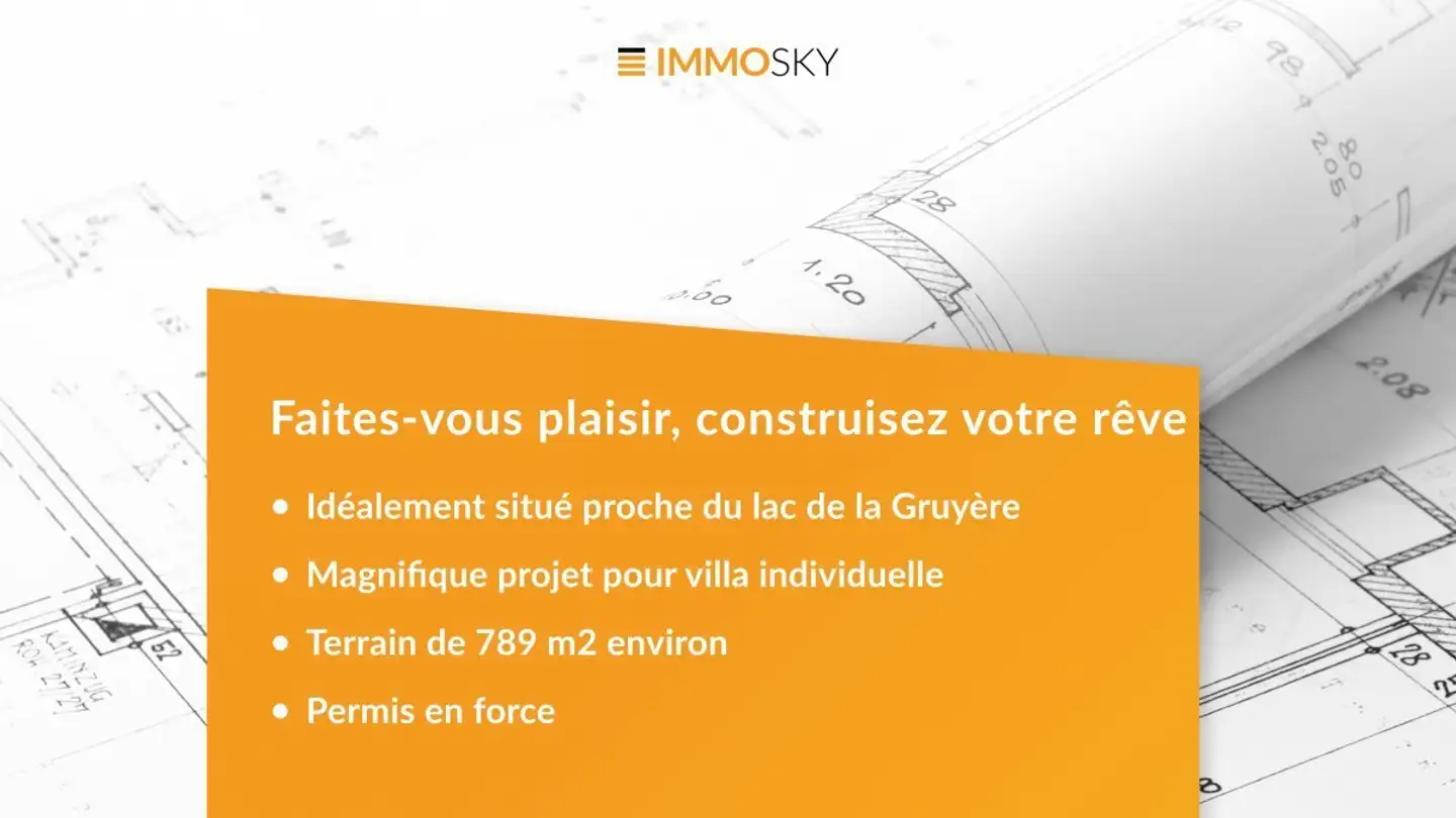 Constructible plot for sale - Sur La Roche, 1634 La Roche FR