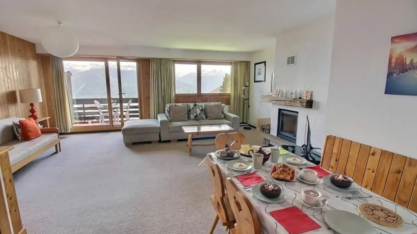 Appartement à louer - Place Du Village 15, 1972 Anzère
