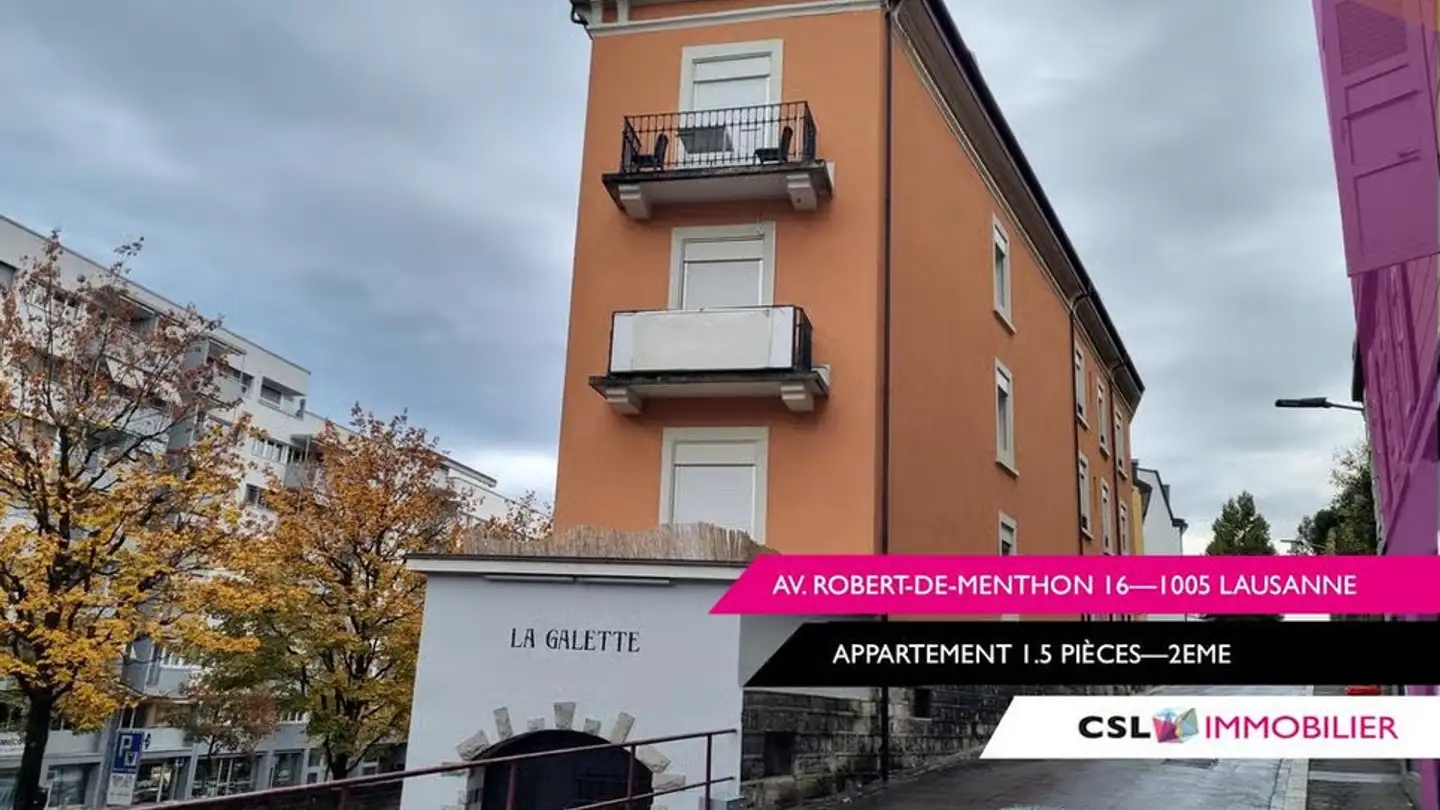 Apartment for rent - Avenue Menthon 16, 1005 Lausanne