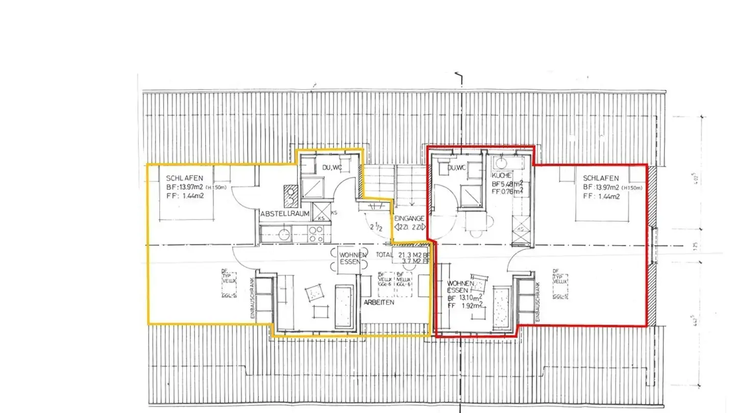 Attic flat for rent - Überlandstrasse 2, 8340 Hinwil - Photo 2