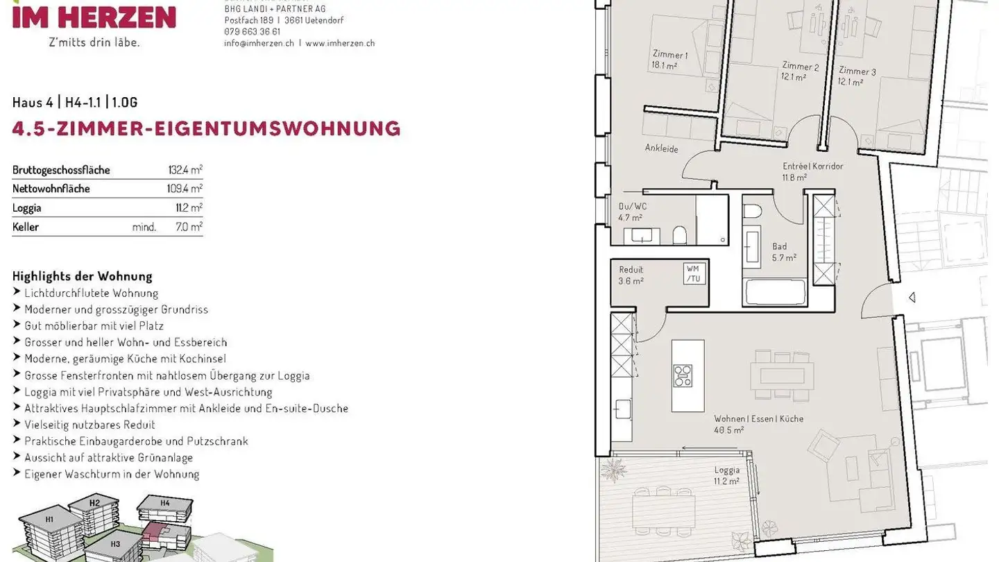 Apartment for rent - Dorfstrasse 39, 3661 Uetendorf