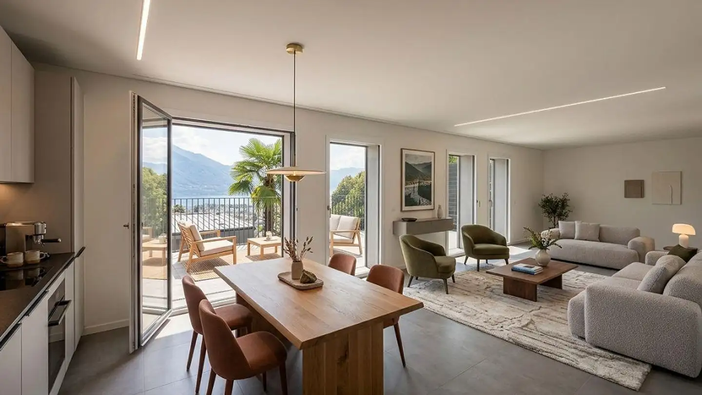 Wohnung kaufen - Via Del Tiglio 36, 6605 Locarno