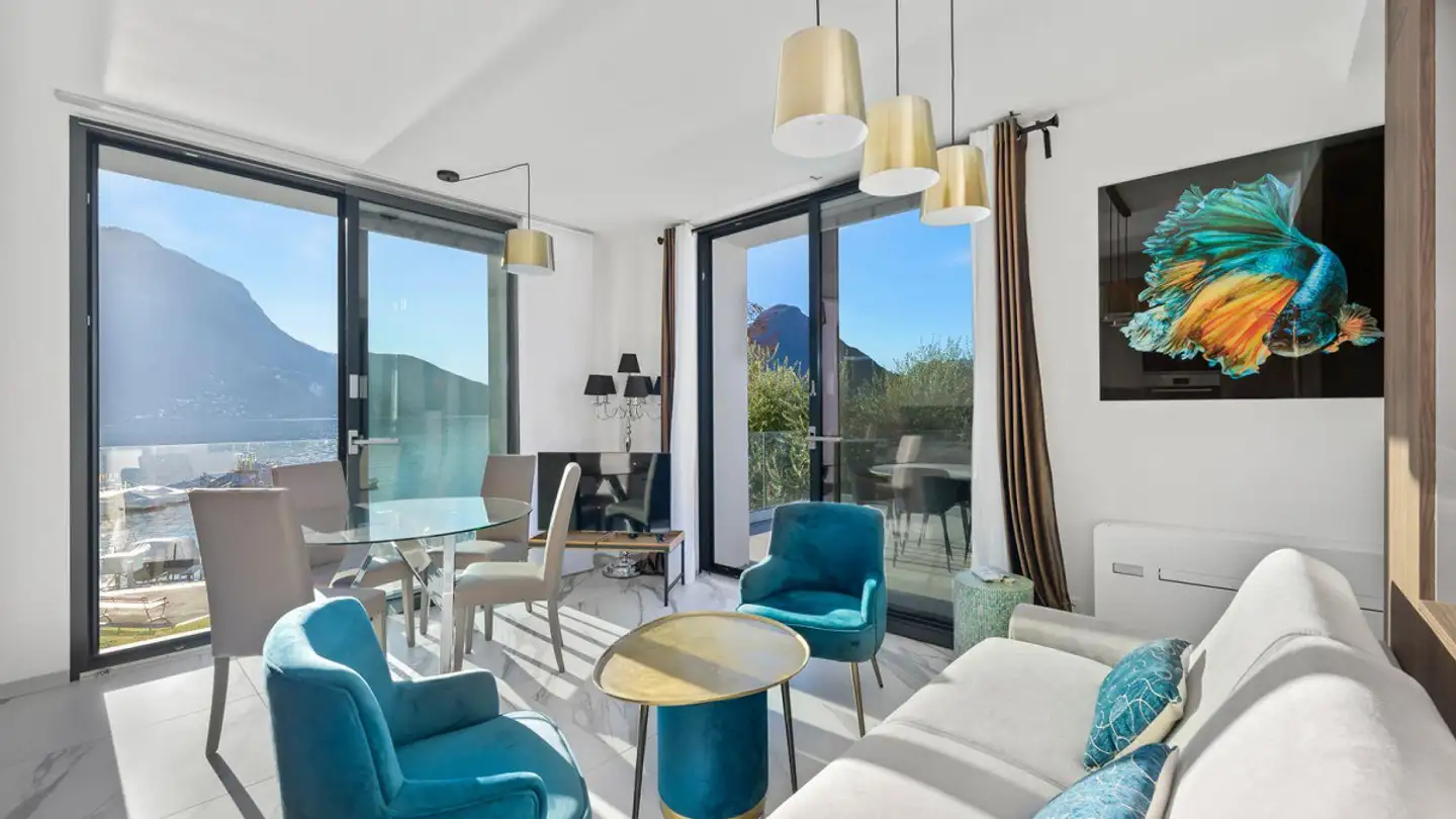 Möblierte Wohnung mieten - Viale Castagnola, 6900 Lugano