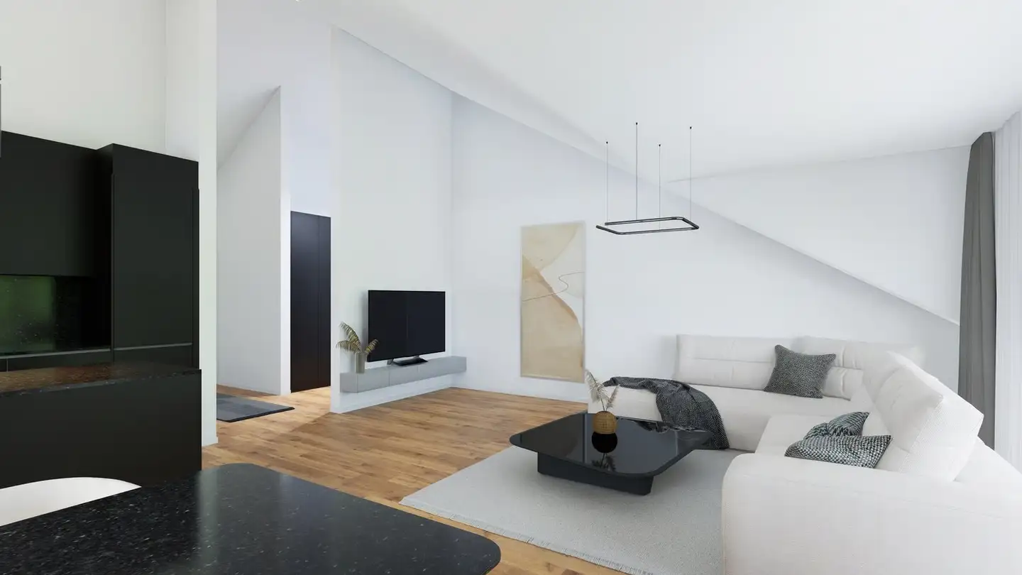 Attic flat for rent - Dorfstrasse 11, 6262 Langnau b. Reiden - Photo 2