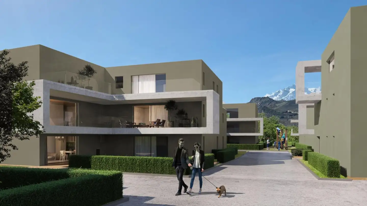 Attique à louer - Chemin Du Clos, 1958 Uvrier - Photo 4