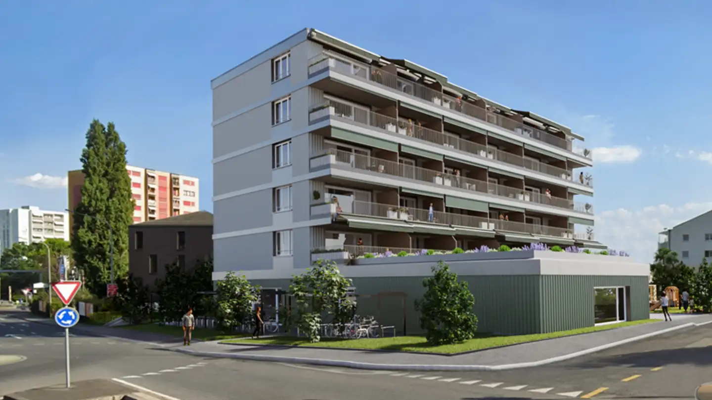 Single garage for rent - Rue De Bassenges 1, 1024 Ecublens VD