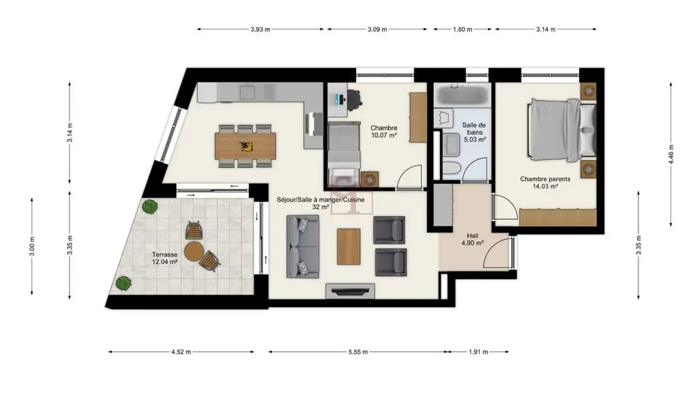 Appartamento in affitto - 3252 Worben - Photo 3