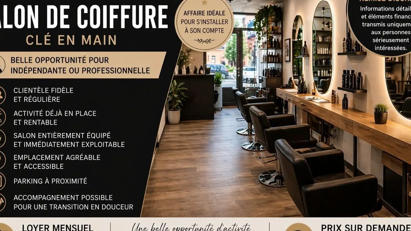 Hairdresser for sale - 1618 Châtel-St-Denis