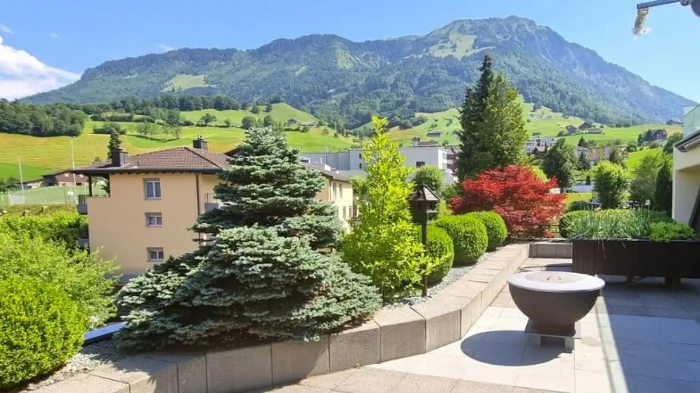 Stepped apartment for rent - Gruobstrasse, 6372 Ennetmoos