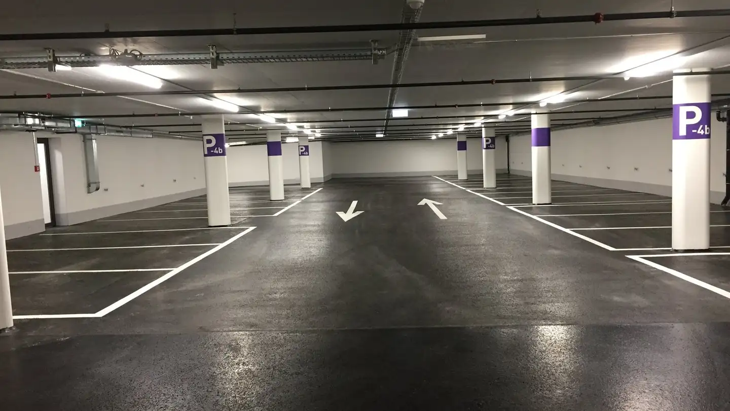 Parcheggio sotterraneo in affitto - Oberdorfstrasse 31, 3612 Steffisburg