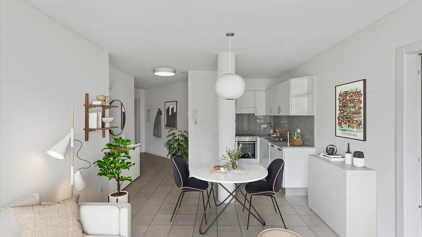 Appartement à louer - Via Ceresio 55, 6963 Pregassona